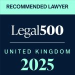 Recommended Lawyer 2025 Legal 500 Logo