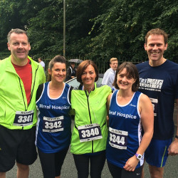 DTM team race Wirral 10K to raise money for Wirral Hospice St John’s
