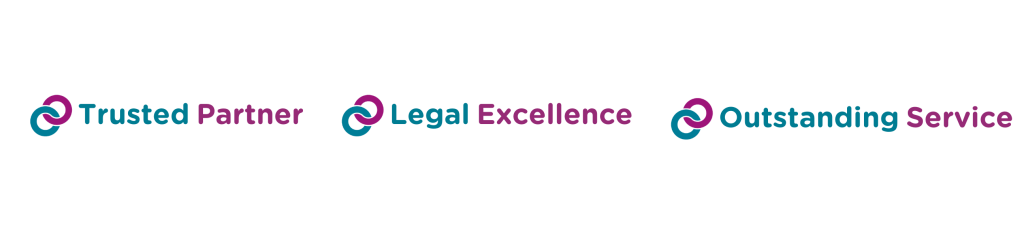 Trusted Partner, Legal Excellence, Outstanding Service logo